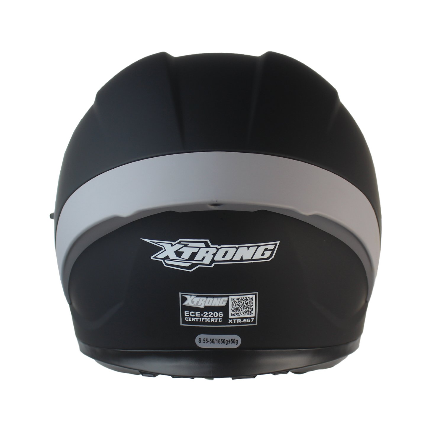 Casco Integral Moto Xtrong Xtr-667 Negro Doble Certificado