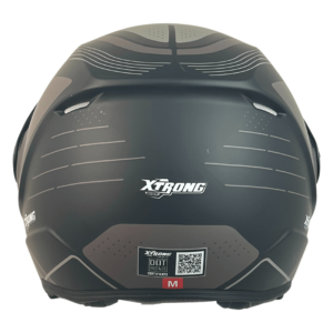 XTR-OP15 DOT XTRONG CANYON GRIS MATE VISOR IRIDIUM S