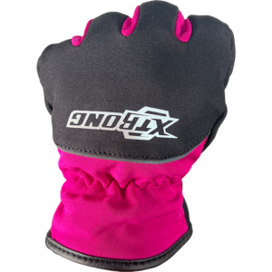 XTR-4072 XTRONG GUANTES DAMA NEGRO-ROSADO  S