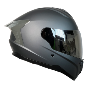XTR-M70 ECE-2206 XTRONG GRIS MATE SP PLATEADO-CROMADO VISOR REVO-PLATEADO XL