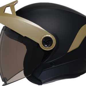 XTR-OP15 DOT XTRONG NEGRO MATE SP DORADO-MATE VISOR HUMO XL
