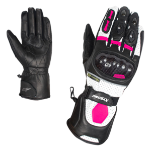 XTR-4312 XTRONG GUANTES DAMA NEGRO-ROSADO M