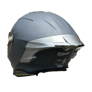 XTR-820 ECE-2206 XTRONG GRIS MATE SP GRIS-BRILLO VISOR REVO-PLATEADO XL