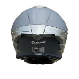Casco XTR-820 ECE-2206 Xtrong gris mate SP gris-brillo visor revo-plateado XL | SKU15754