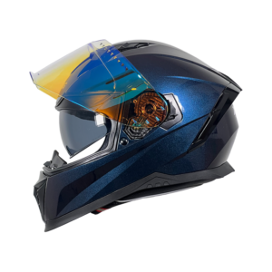XTR-M69 ECE-2206 XTRONG FOTO-AZUL BRILLO SP NEGRO-BRILLO VISOR REVO-AZUL XL