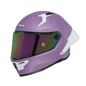 XTR-352R1 SET ECE-2206 XTRONG RUBINE MATE SP BLANCO-BRILLO VISOR MORADO M