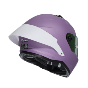 XTR-352R1 SET ECE-2206 XTRONG RUBINE MATE SP BLANCO-BRILLO VISOR MORADO M