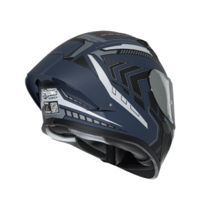 XTR-RANGER DOT XTRONG SHADOW GRIS MATE VISOR PLATEADO XL