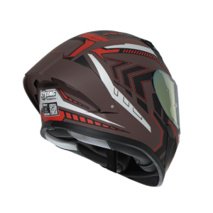 XTR-RANGER DOT XTRONG SHADOW ROJO MATE VISOR ROJO XL