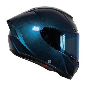 Casco XTR-326 ECE-2205 Xtrong foto-azul brillo SP negro-mate visor azul XL | SKU15562