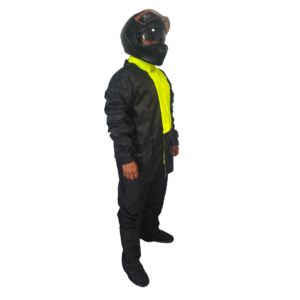 XTR-2327 XTRONG IMPERMEABLES-TELA CON ZAPATO NEGRO-VERDE-NEON XL