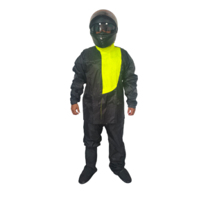 XTR-2327 XTRONG IMPERMEABLES-TELA CON ZAPATO NEGRO-VERDE-NEON XL