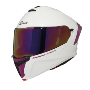 XTR-PHANTOM SET ECE-2206 XTRONG STORM BLANCO-MORADO BRILLO VISOR MORADO M