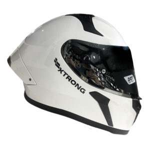 XTR-RANGER SET DOT XTRONG BLANCO BRILLO SP BLANCO-BRILLO VISOR PLATEADO XL