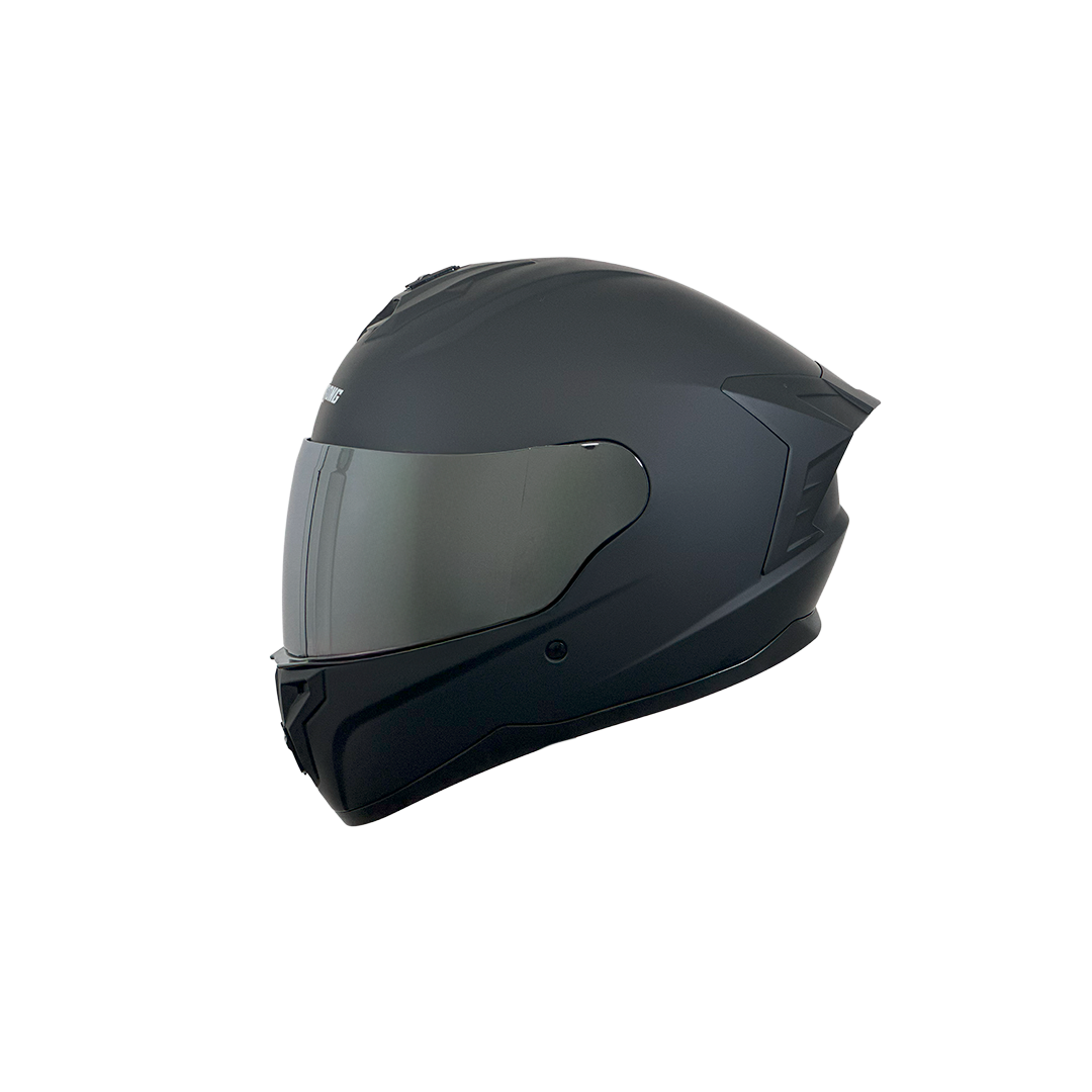 Casco XTR-M70 SET ECE-2206 Xtrong negro mate SP negro-mate visor plateado L - Imagen 3