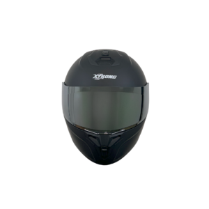 Casco XTR-M70 SET ECE-2206 Xtrong negro mate SP negro-mate visor plateado L