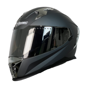 XTR-M69 ECE-2206 XTRONG GRIS MATE SP PLATEADO-CROMADO VISOR REVO-PLATEADO XL