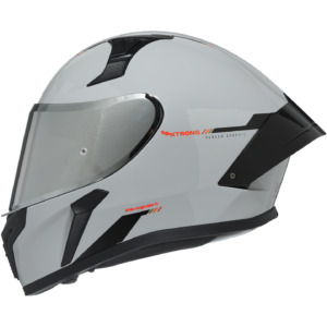 XTR-RANGER ECE-2206 XTRONG RACECRAFT GRIS-NARDO BRILLO VISOR PLATEADO XL