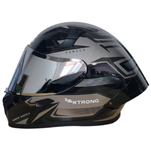 XTR-RANGER ECE-2206 XTRONG SUZUKA GRIS BRILLO VISOR PLATEADO XL