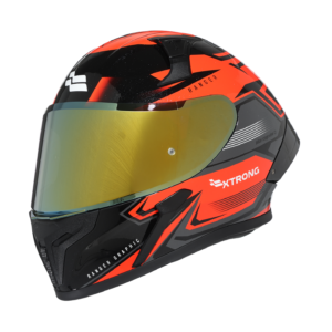 XTR-RANGER ECE-2206 XTRONG SUZUKA NARANJA BRILLO VISOR DORADO XL