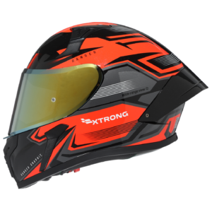 XTR-RANGER ECE-2206 XTRONG SUZUKA NARANJA BRILLO VISOR DORADO XL
