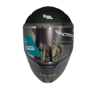 Casco XTR-SKY ECE-2206 Xtrong GP negro mate SP negro-mate visor plateado M