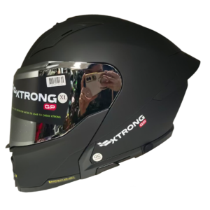 Casco XTR-SKY ECE-2206 Xtrong GP negro mate SP negro-mate visor plateado M
