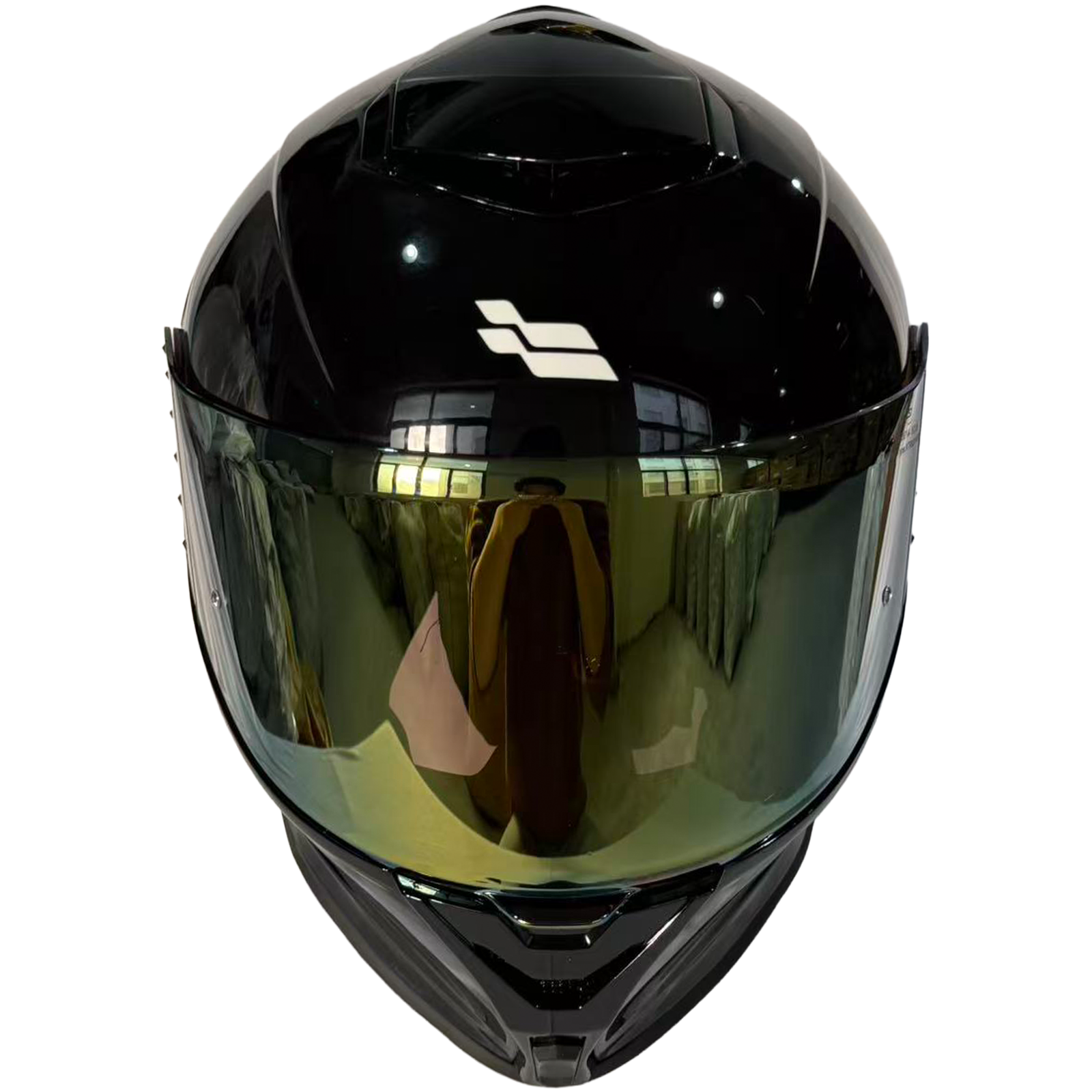 XTR-820 ECE-2206 XTRONG NEGRO BRILLO SP NEGRO-BRILLO VISOR DORADO XL - Imagen 3