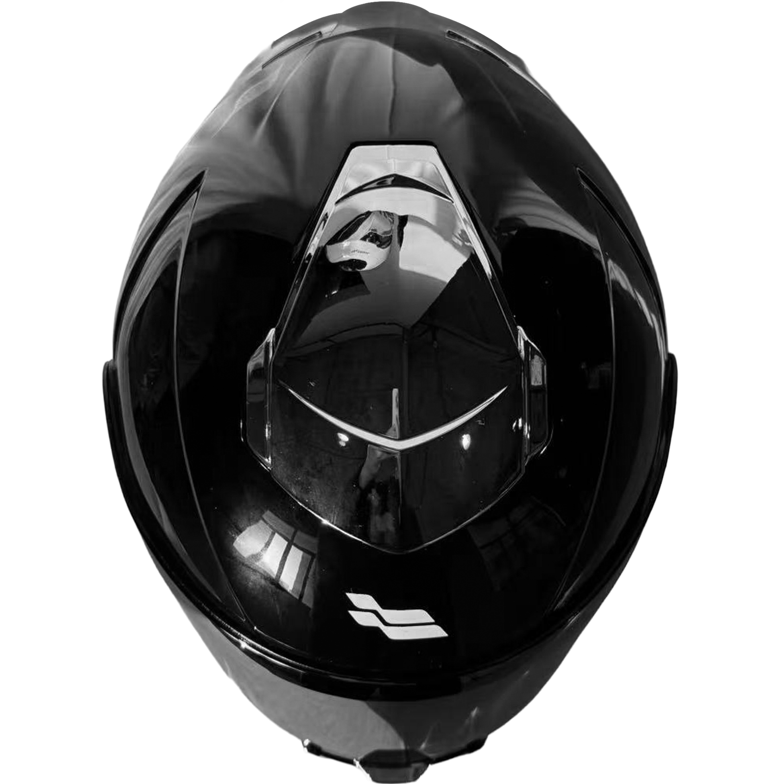 Casco XTR-820 ECE-2206 Xtrong negro brillo SP plateado-cromado visor plateado XL - Imagen 4