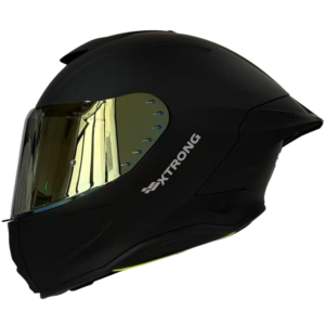 Casco XTR-820 ECE-2206 Xtrong negro mate SP negro-mate visor dorado XL