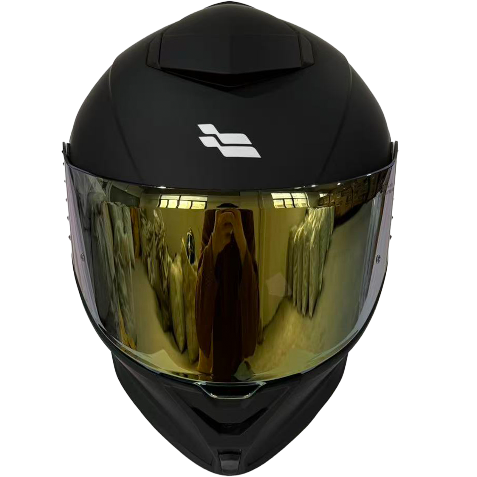 Casco XTR-820 ECE-2206 Xtrong negro mate SP negro-mate visor dorado XL - Imagen 3