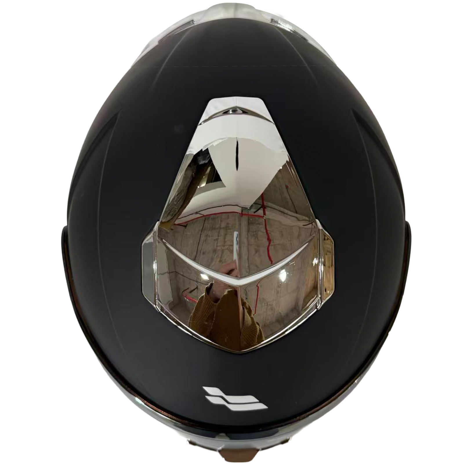 Casco XTR-820 ECE-2206 Xtrong negro mate SP plateado-cromado visor plateado XL - Imagen 4