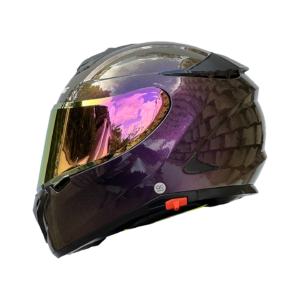 XTR-822 ECE-2205 XTRONG FOTO-MORADO BRILLO SP FOTO-MORADO VISOR MORADO XL