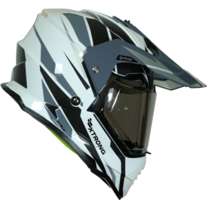 Casco XTR-902 fly blanco gris L