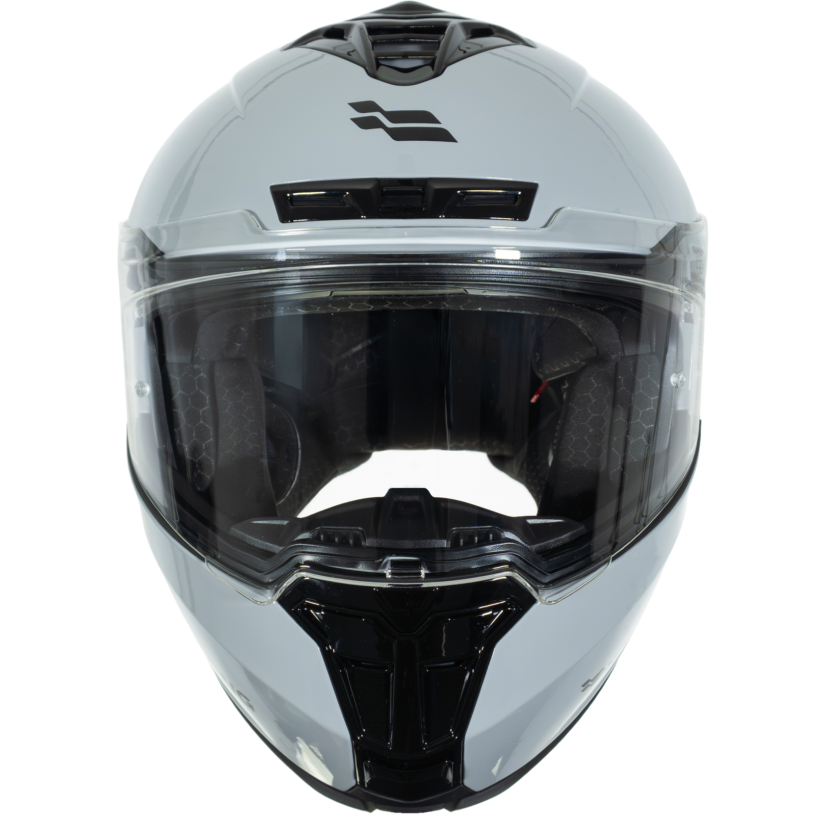Casco XTR-918 ECE-2206 Xtrong gris-nardo brillo SP negro-brillo visor transparente L - Imagen 3