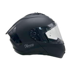 Casco XTR-918 ECE-2206 Xtrong negro mate SP negro-brillo visor transparente L
