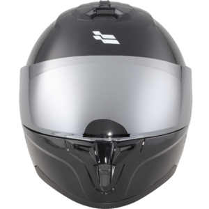 Casco XTR-M70 ECE-2206 Xtrong negro brillo SP negro-brillo visor plateado XL