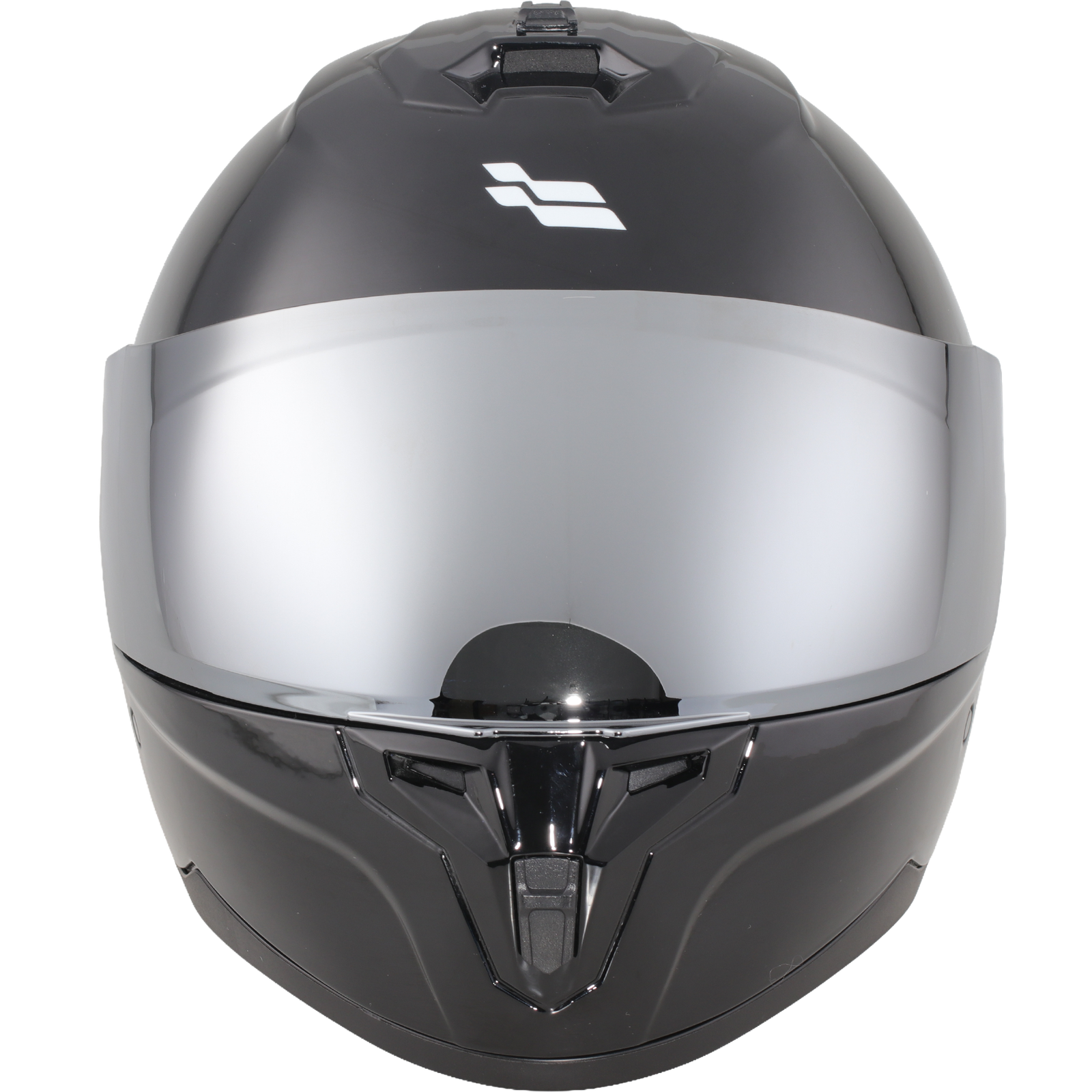 Casco XTR-M70 ECE-2206 Xtrong negro brillo SP negro-brillo visor plateado XL - Imagen 2