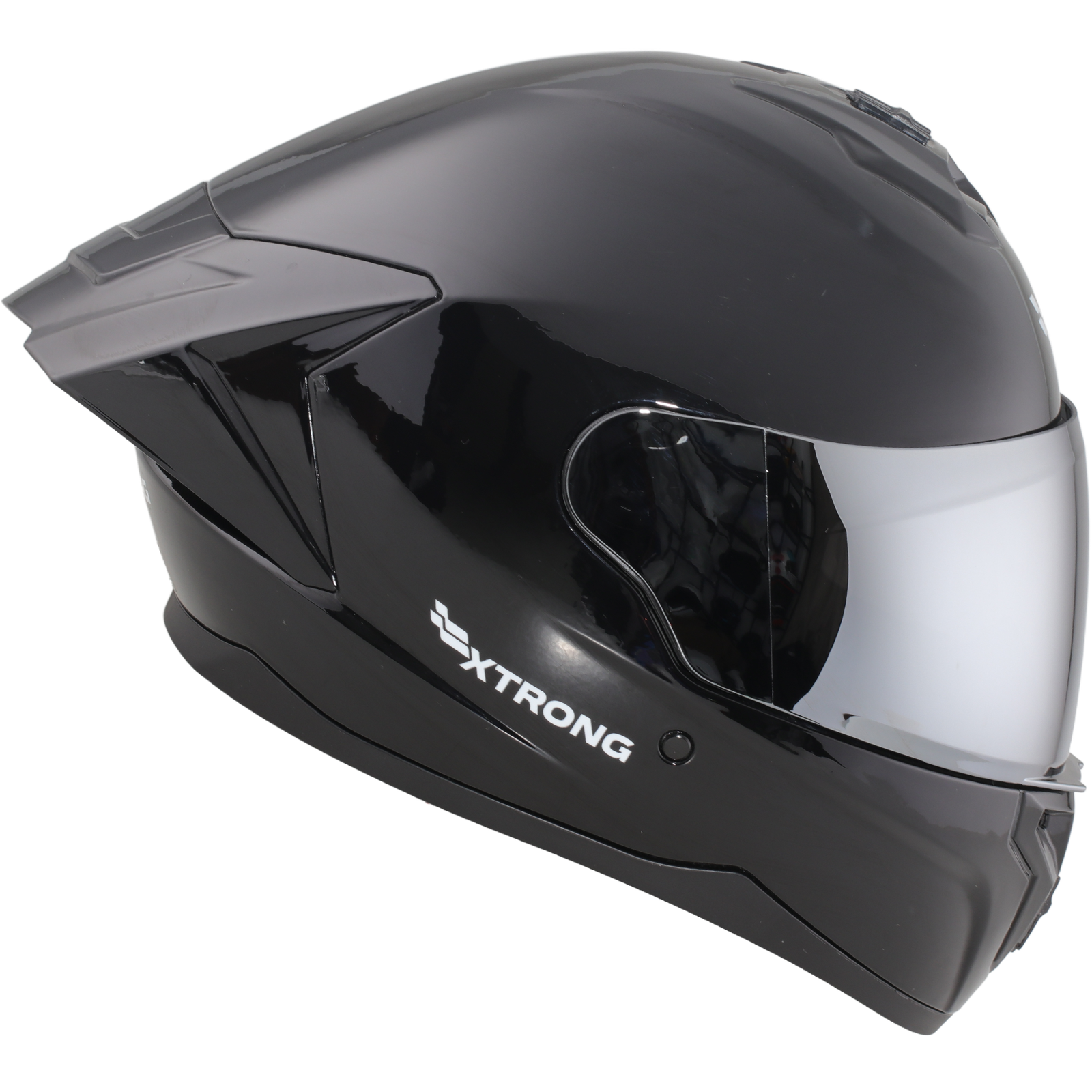 Casco XTR-M70 ECE-2206 Xtrong negro brillo SP negro-brillo visor plateado XL - Imagen 3
