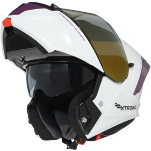 XTR-PHANTOM ECE-2206 XTRONG STORM BLANCO-MORADO MATE M (SIN MECANISMO ADICIONAL)
