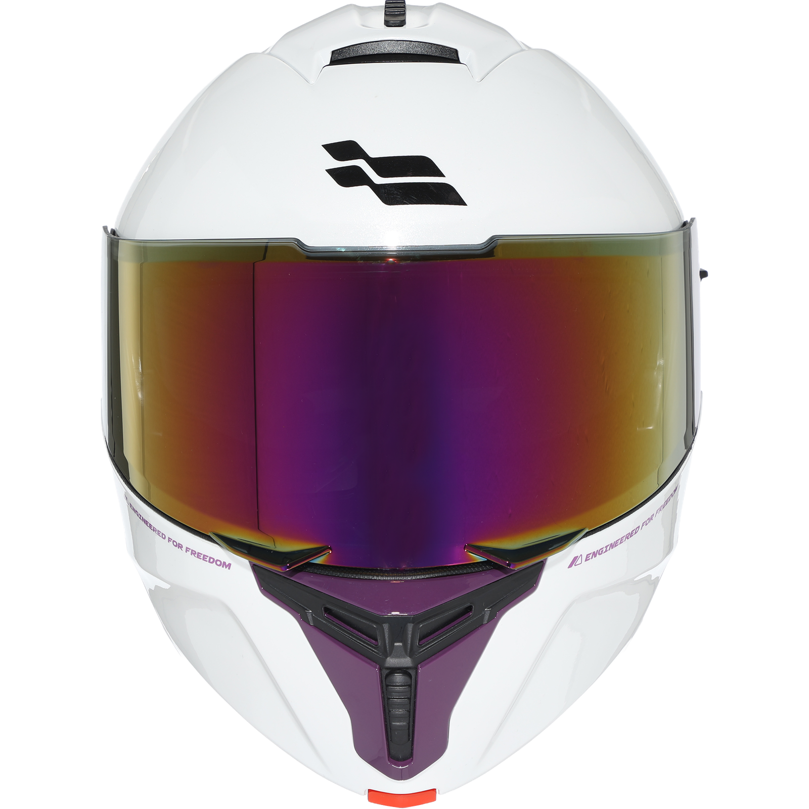 Casco XTR-PHANTOM ECE-2206 Xtrong storm blanco-morado brillo visor morado M - Imagen 5
