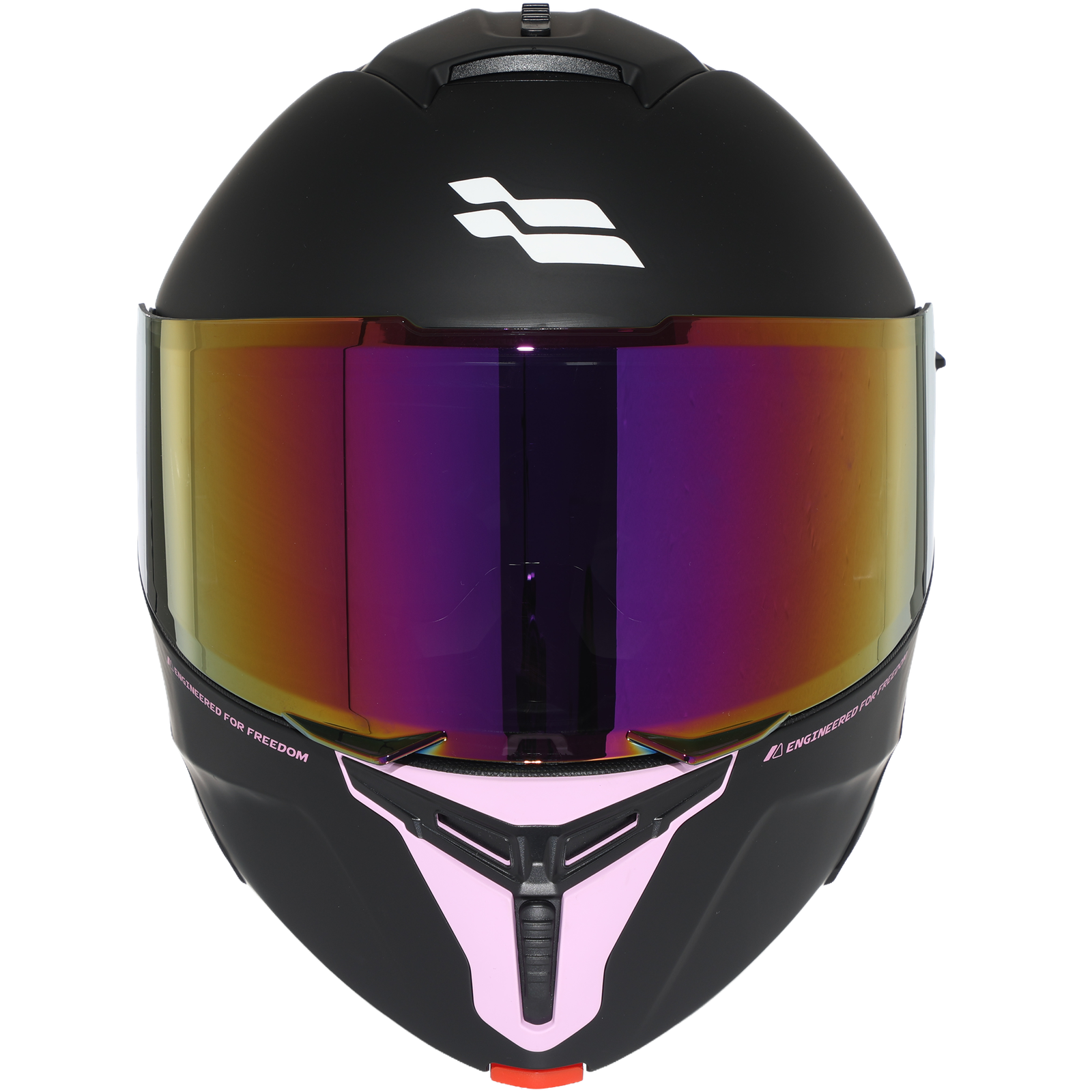 Casco XTR-PHANTOM ECE-2206 Xtrong storm negro-rosado mate visor morado S - Imagen 4
