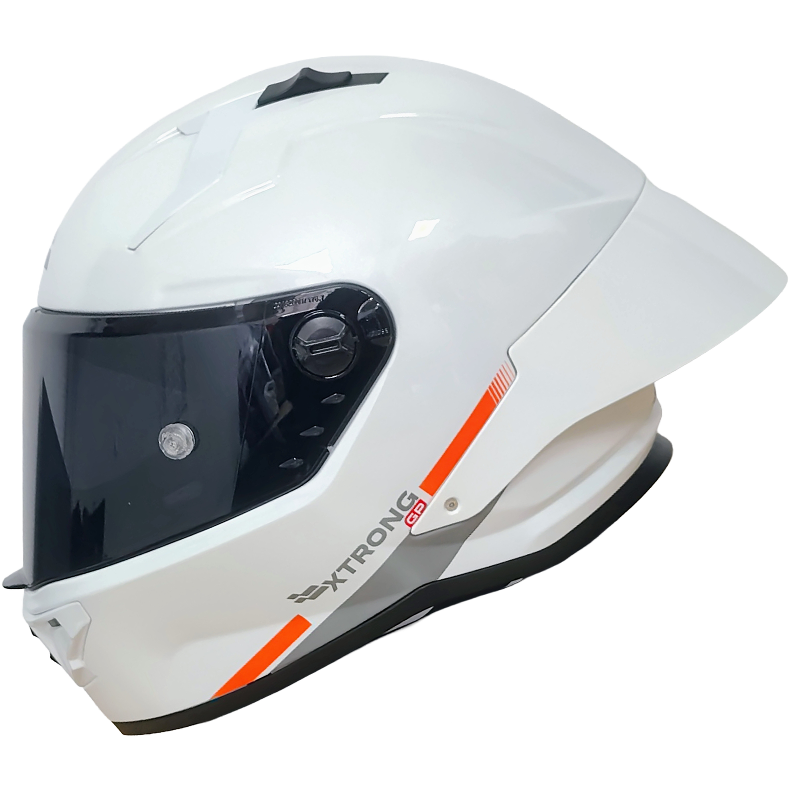XTR-352R1 ECE-2206 XTRONG SIGNATURE I BLANCO BRILLO VISOR HUMO XL - Imagen 3