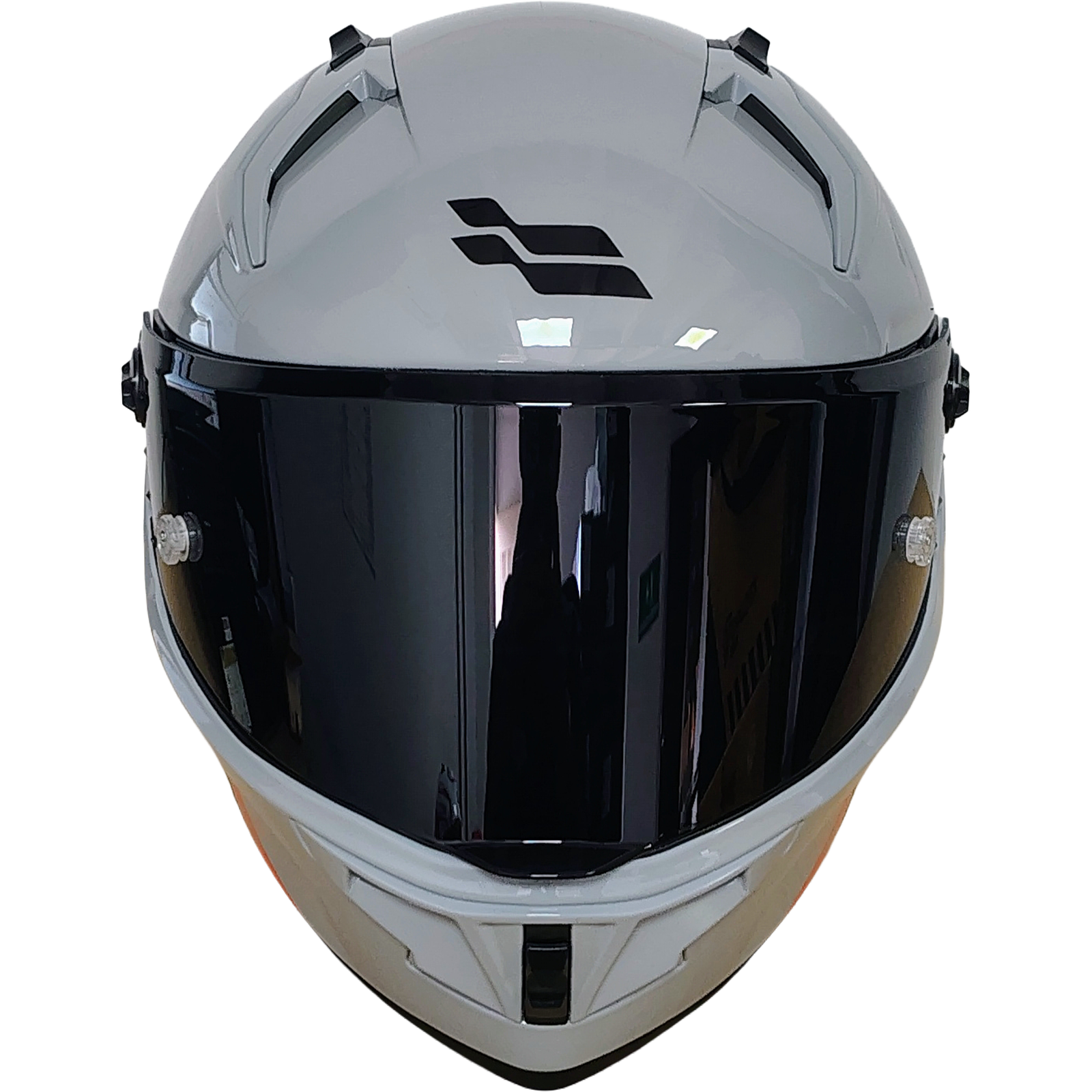 Casco XTR-352R1 ECE-2206 Xtrong signature i gris-nardo brillo visor humo XL - Imagen 4