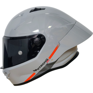 Casco XTR-352R1 ECE-2206 Xtrong signature i gris-nardo brillo visor humo XL