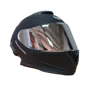 Casco XTR-820 ECE-2206 Xtrong negro mate SP negro-mate visor plateado L
