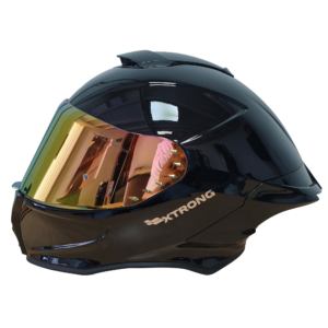 Casco XTR-820 ECE-2206 Xtrong negro brillo SP negro-brillo visor rojo L