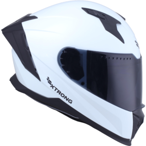 Casco XTR-M69 ECE-2206 Xtrong blanco brillo SP negro-brillo visor humo S