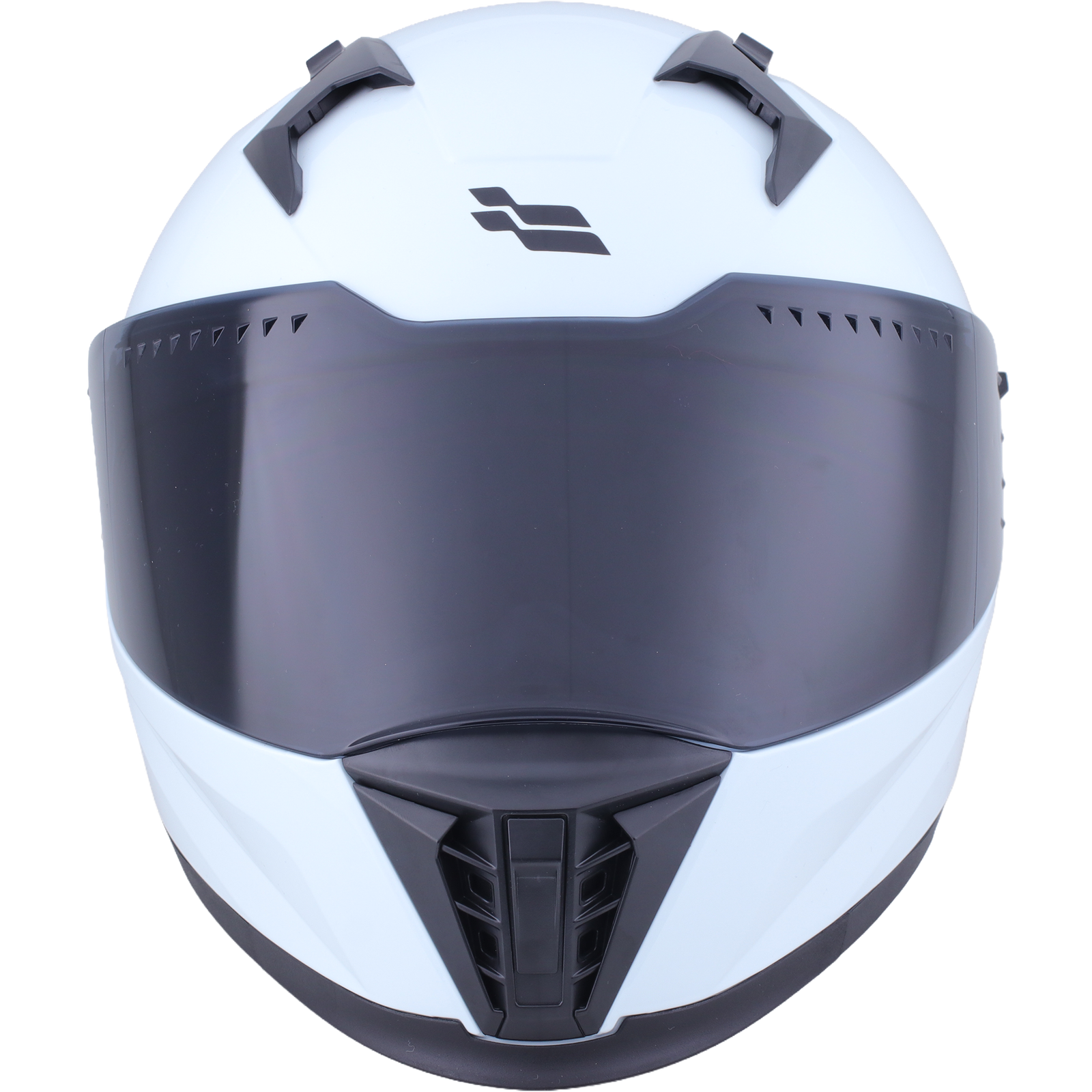 Casco XTR-M69 ECE-2206 Xtrong blanco brillo SP negro-brillo visor humo S - Imagen 3