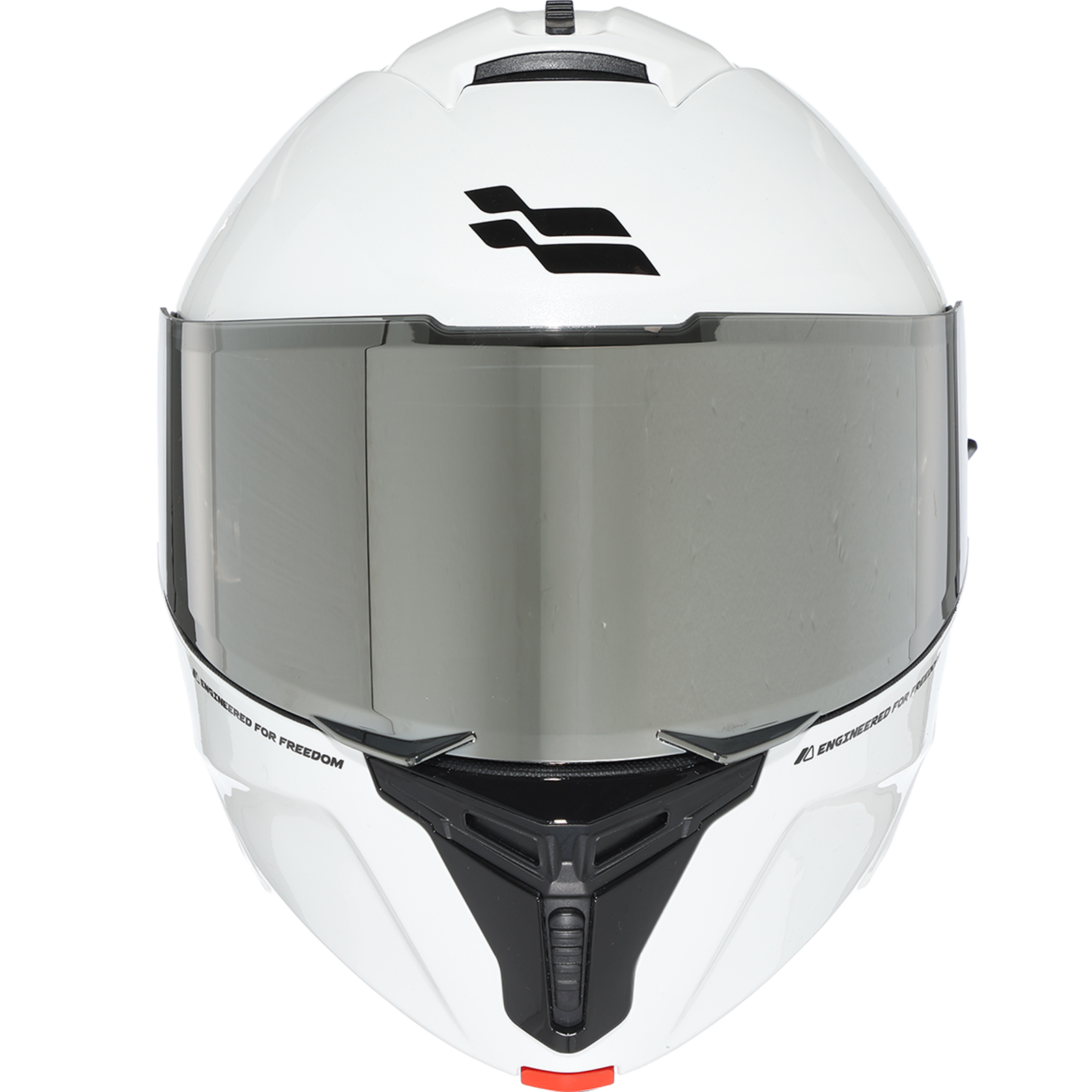 Casco XTR-PHANTOM ECE-2206 Xtrong storm blanco brillo visor plateado XL - Imagen 5